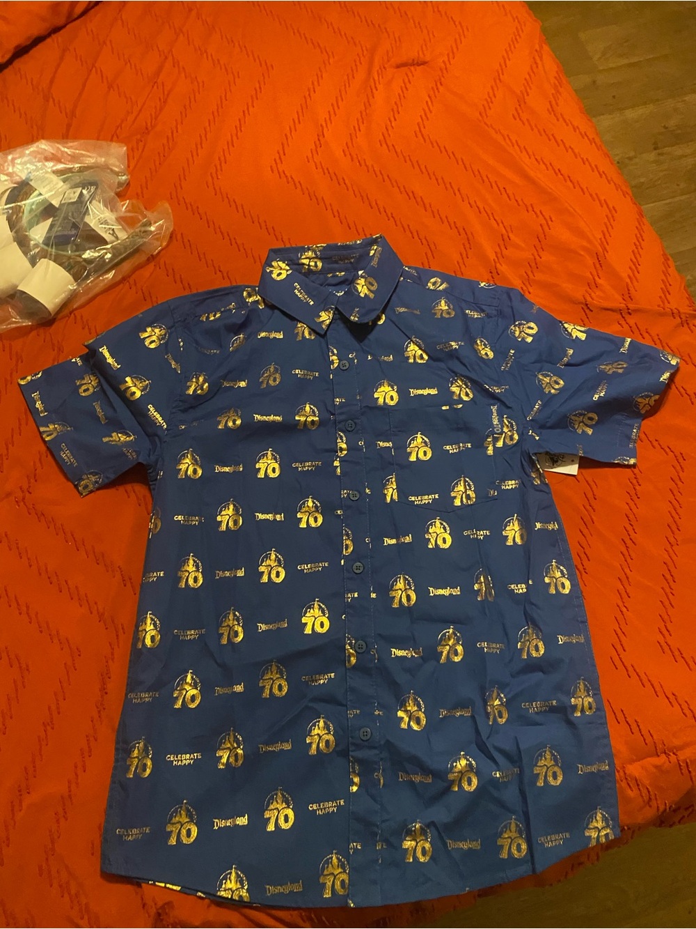 Disneyland 70th anniversary shirt NWT